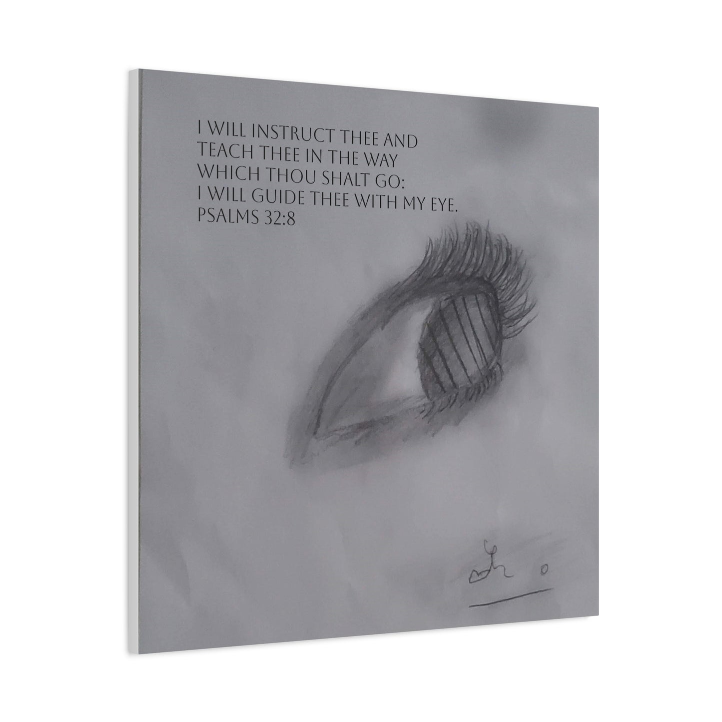 Canvas Wall Art - Jesus is Watching on Us