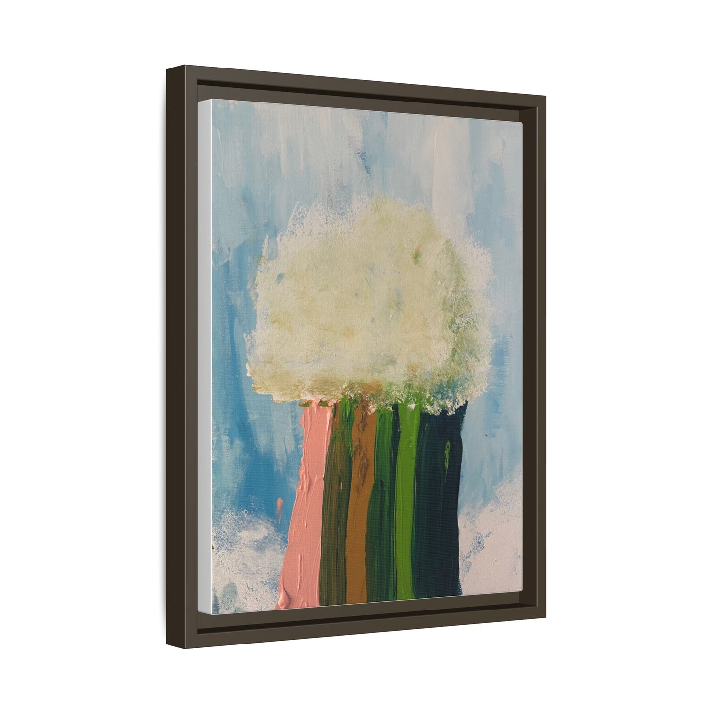 Canvas Wall Art - Cloud Dropping Rainbow