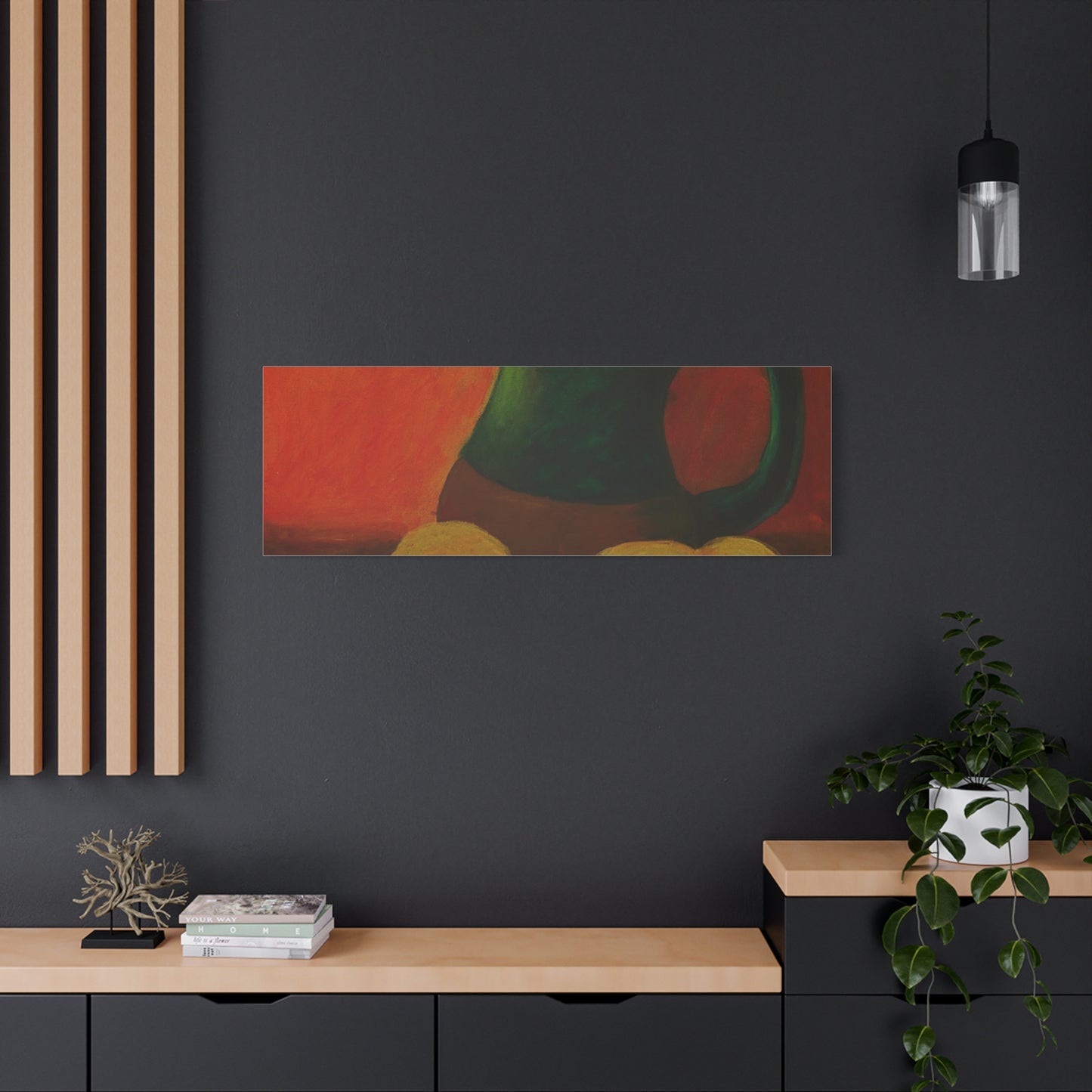 Canvas Print Tropical Lemon