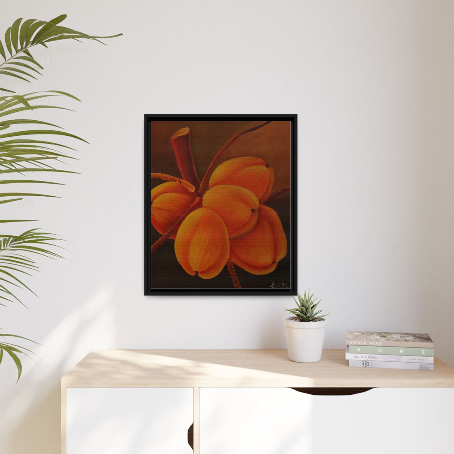 Matte Canvas, Framed (Multi-color)