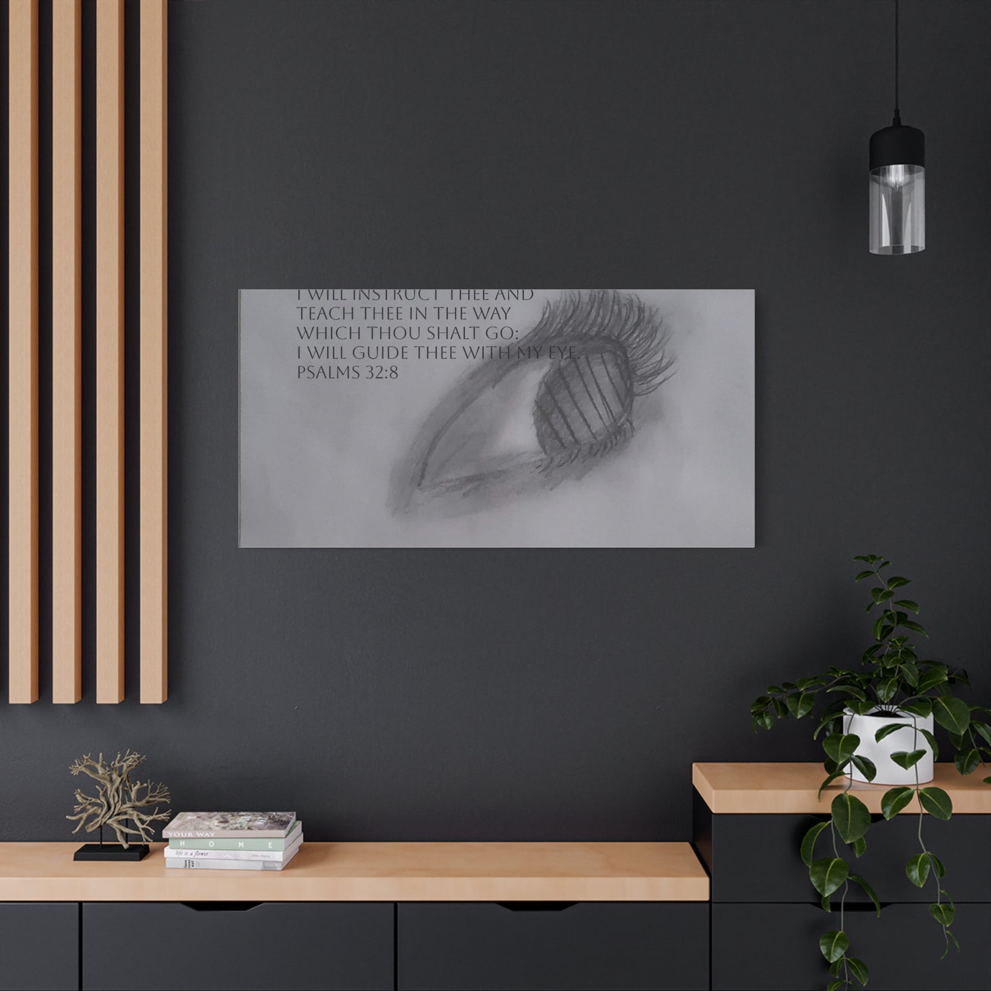 Canvas Wall Art - Jesus is Watching on Us
