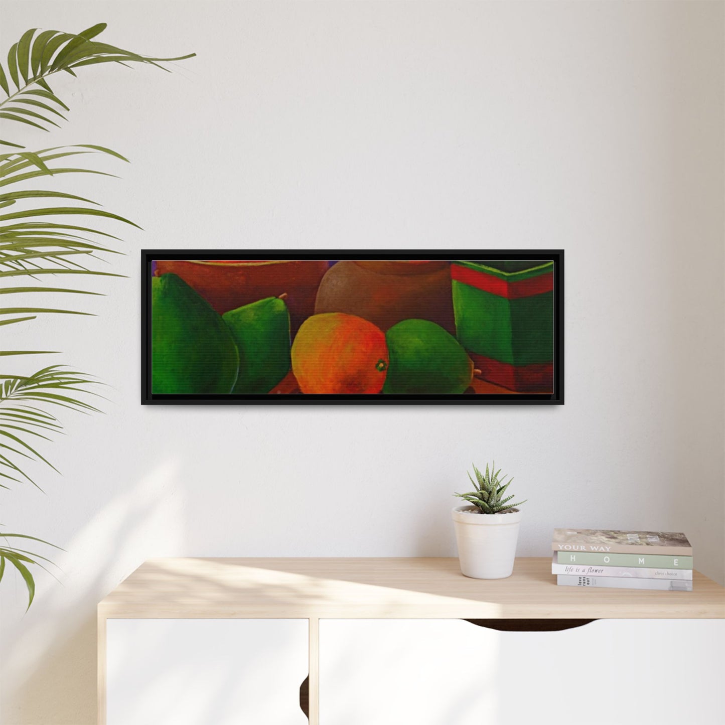 Tropical Fruits Canvas Wrap