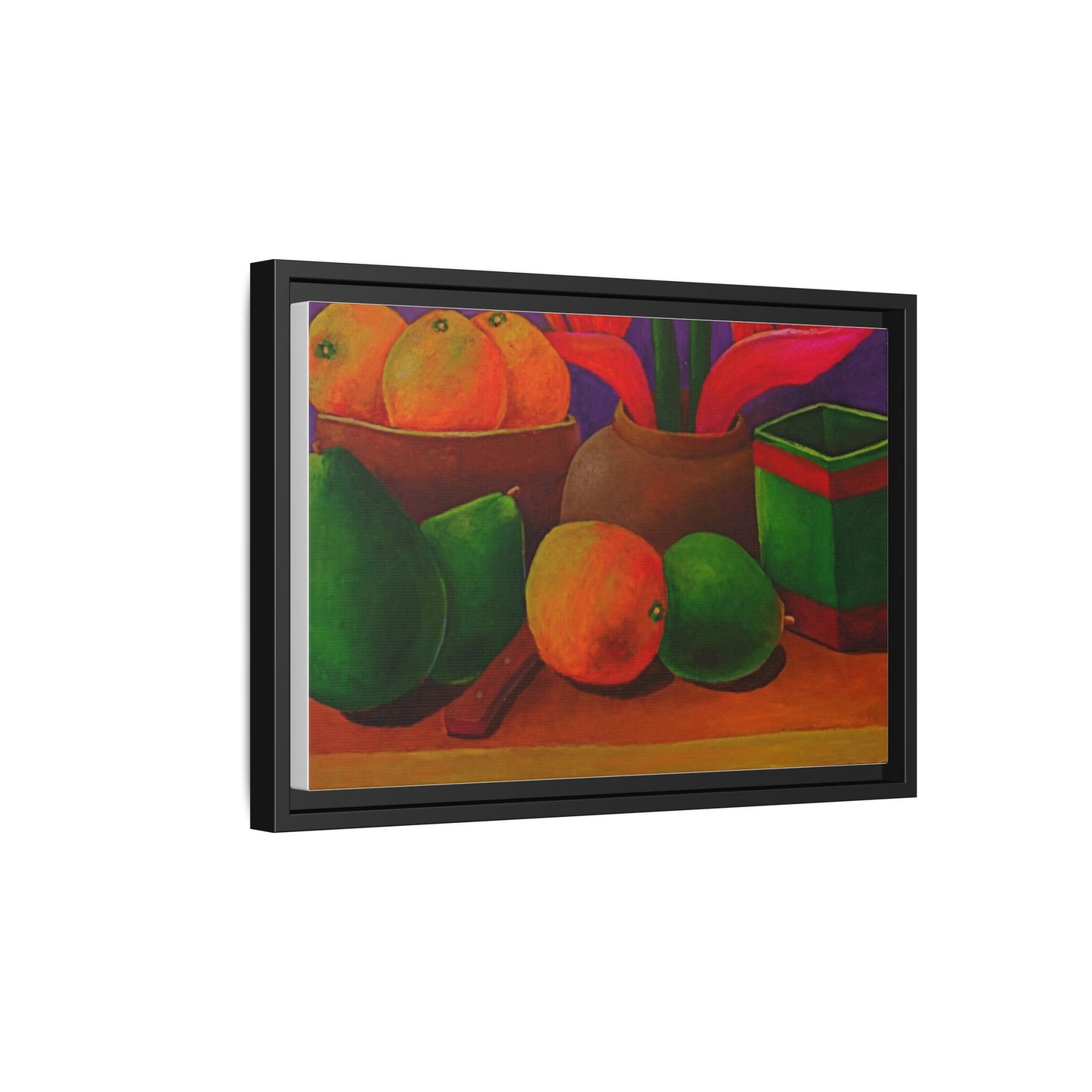 Canvas Wall Art - Tropical Fruits Design