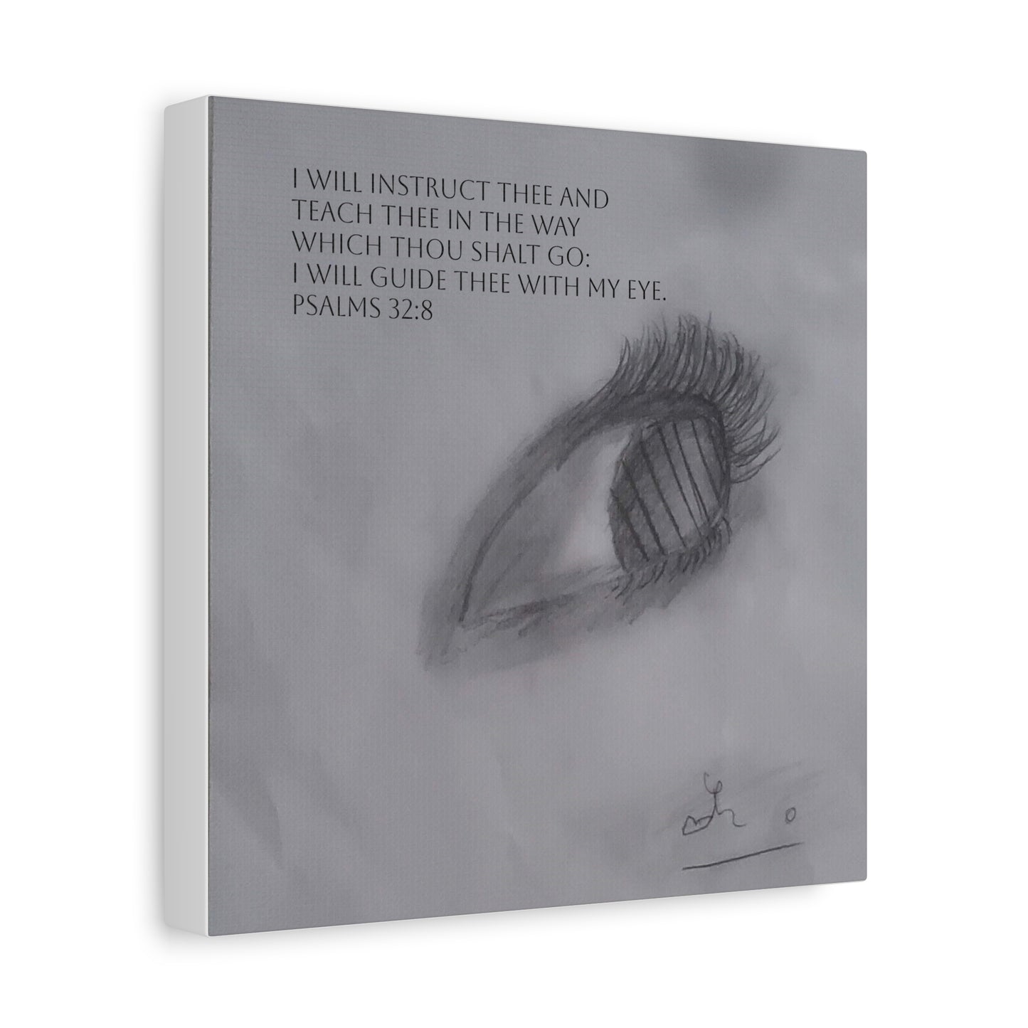 Canvas Wall Art - Jesus is Watching on Us