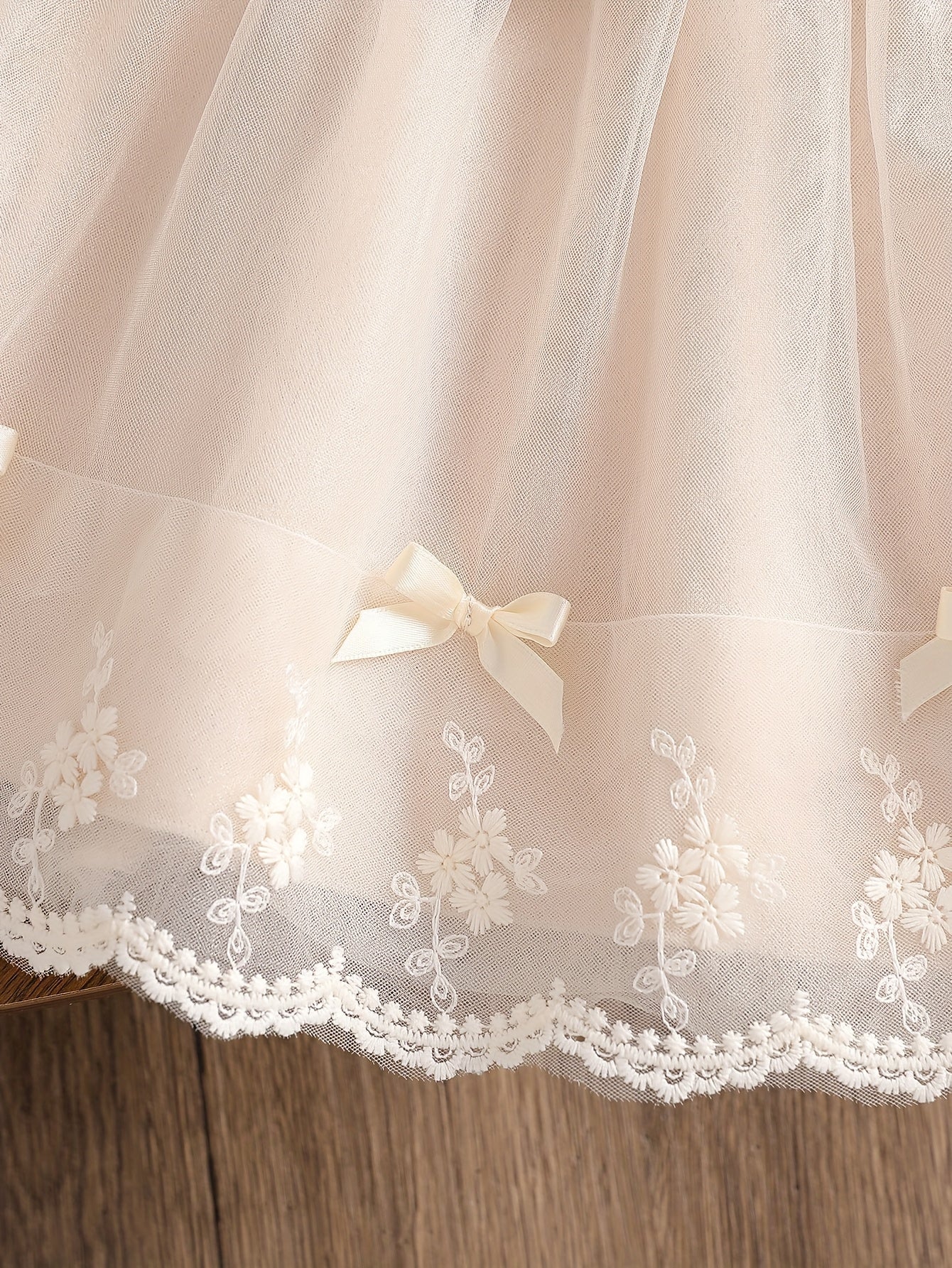 Princess Bow Dress & Warm Fur-Collar Coat Set