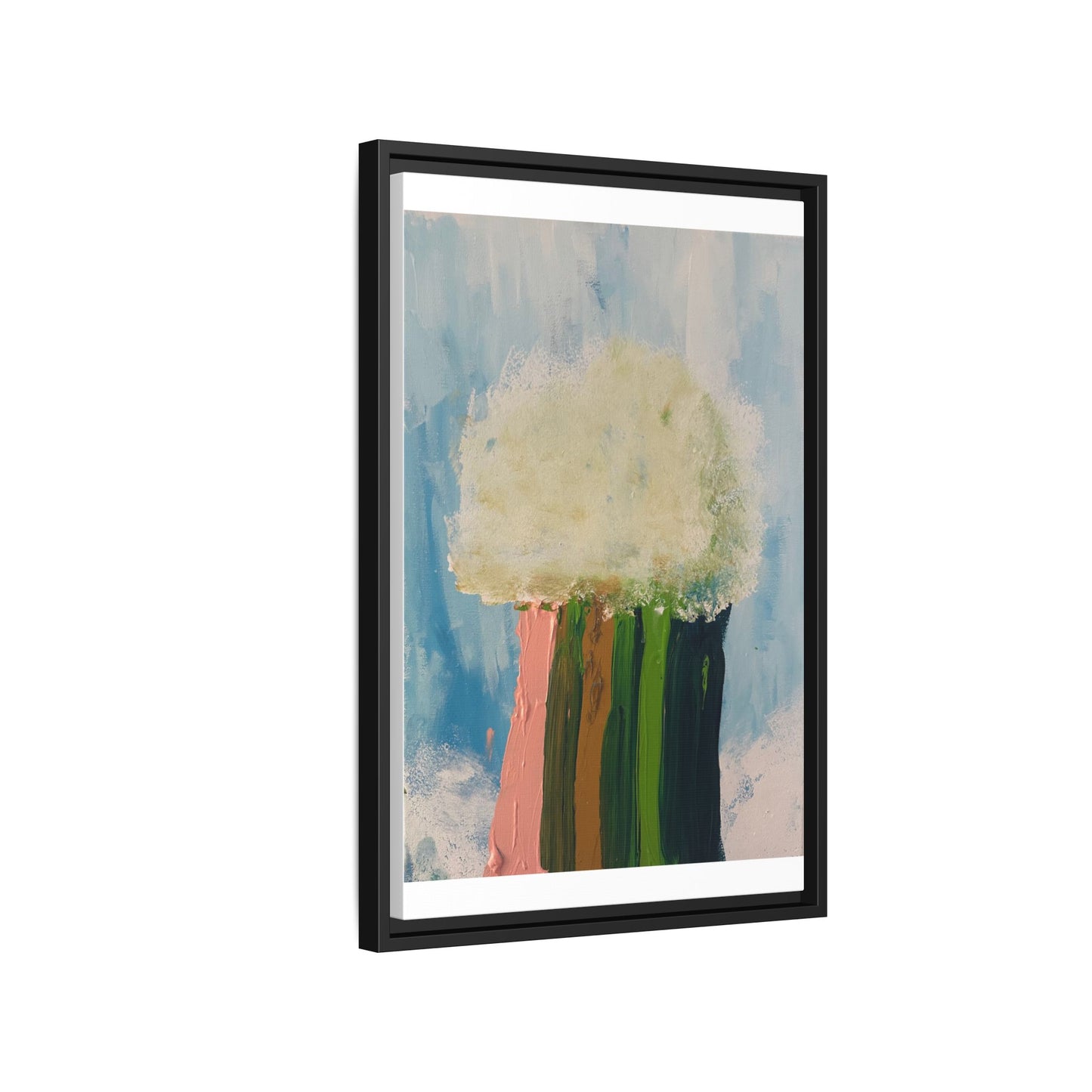 Canvas Wall Art - Cloud Dropping Rainbow