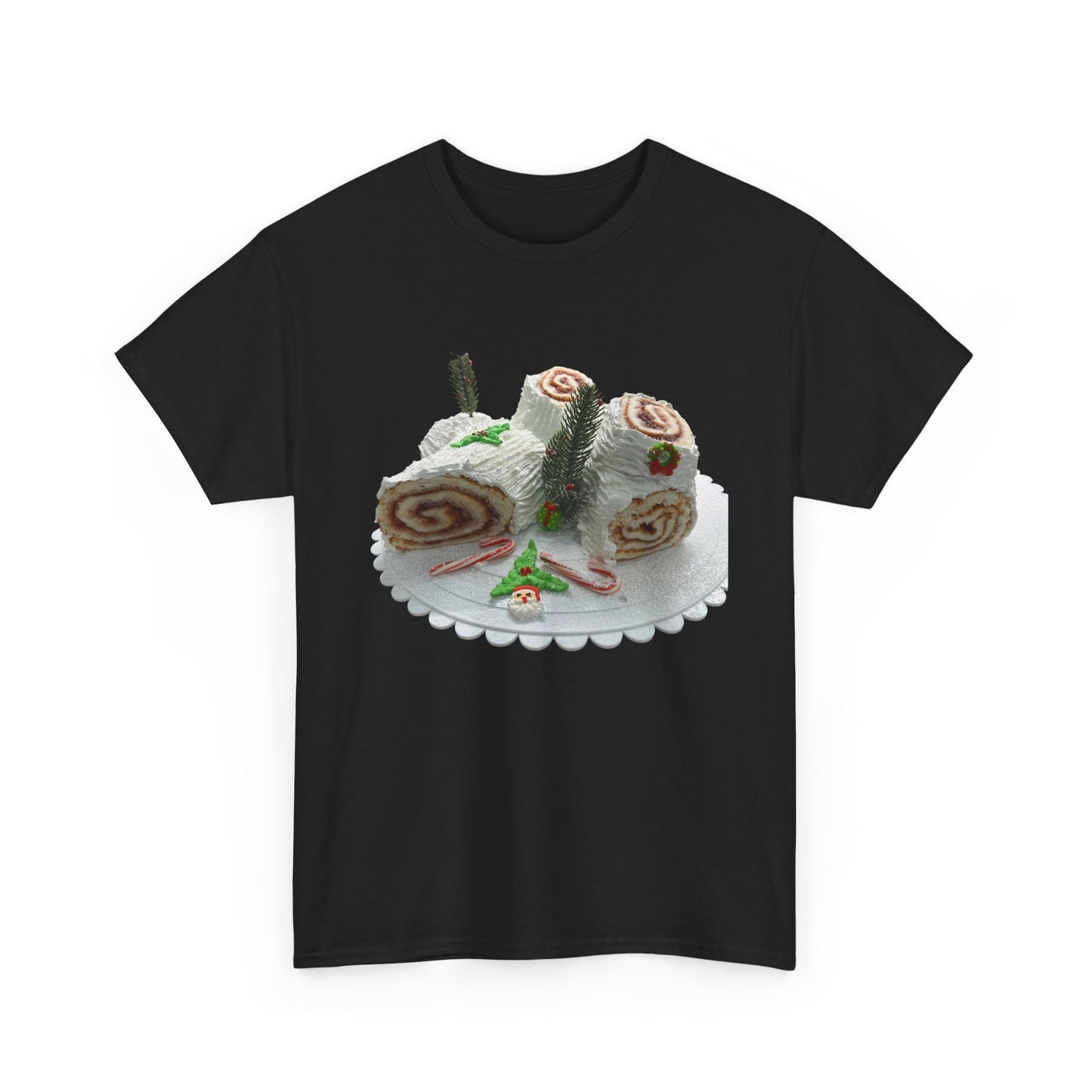 Festive Foodie Unisex Heavy Cotton Tee, Culinary Gift, Baking Lover Shirt, Holiday Apparel, Fun Food Print Top