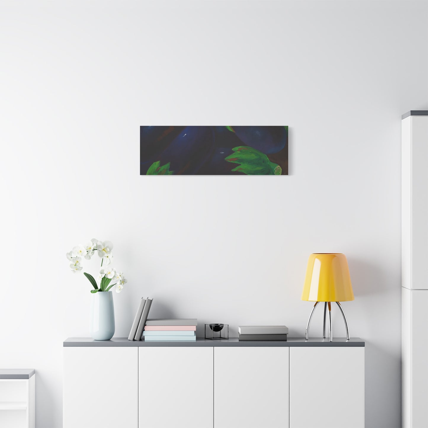 Canvas Print - Eggplant Design