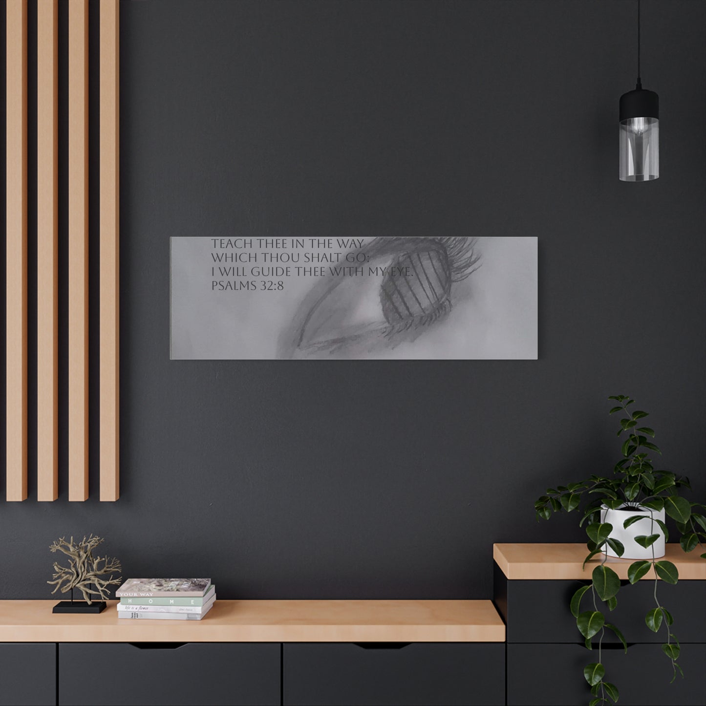 Canvas Wall Art - Jesus is Watching on Us