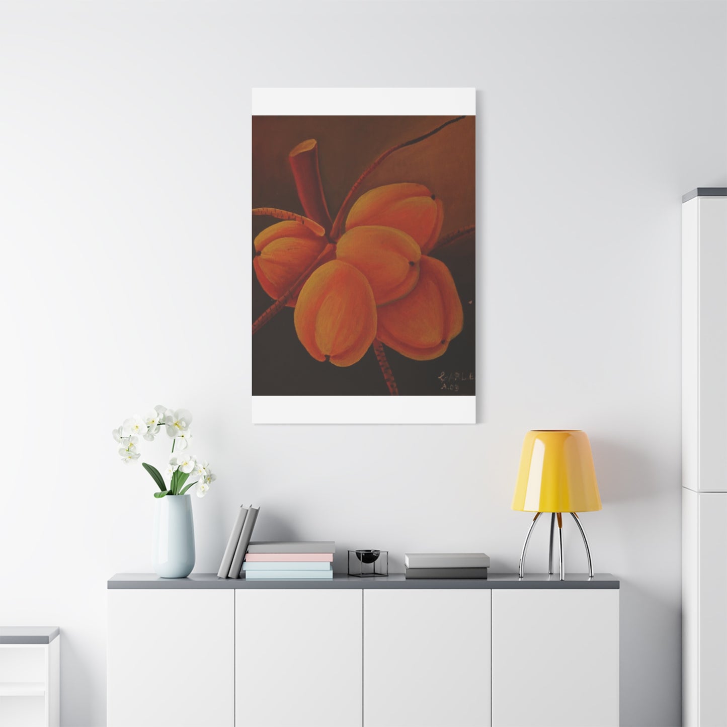Canvas Print - Tropical Fruit Coconut Design