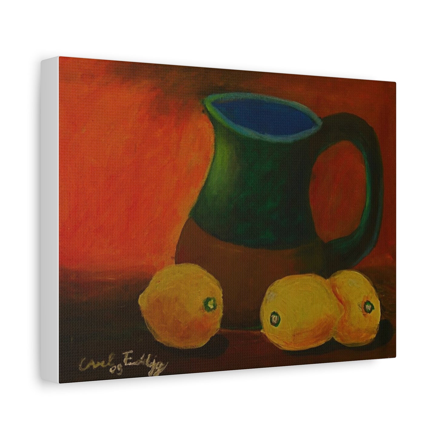 Canvas Print Tropical Lemon