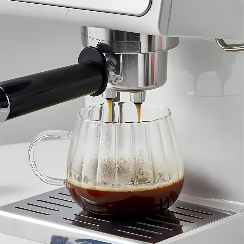 Pumpkin Shaped Glass Coffee Mug, 15.5oz Heat-Resistant Borosilicate Glass Cup