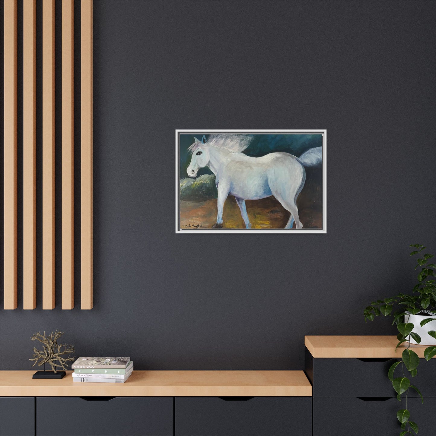 Canvas Horse Art