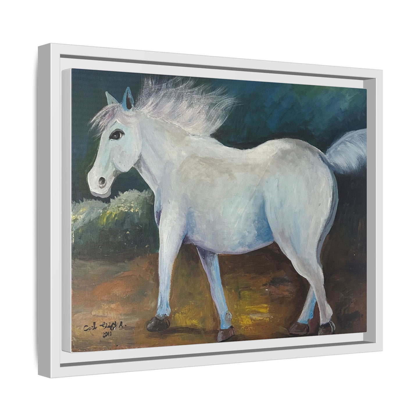 Canvas Horse Art