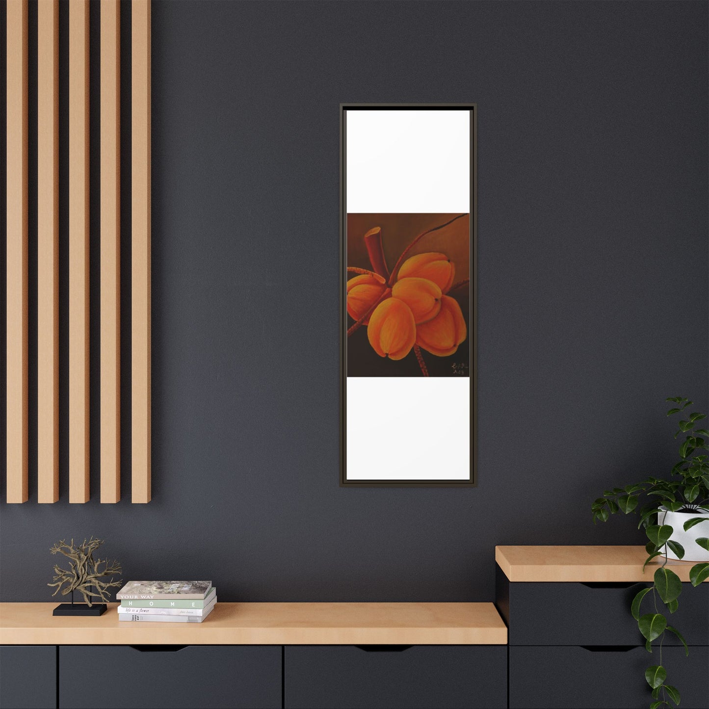 Matte Canvas, Framed (Multi-color)