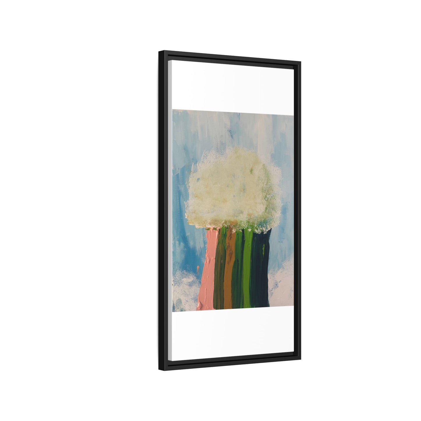 Canvas Wall Art - Cloud Dropping Rainbow