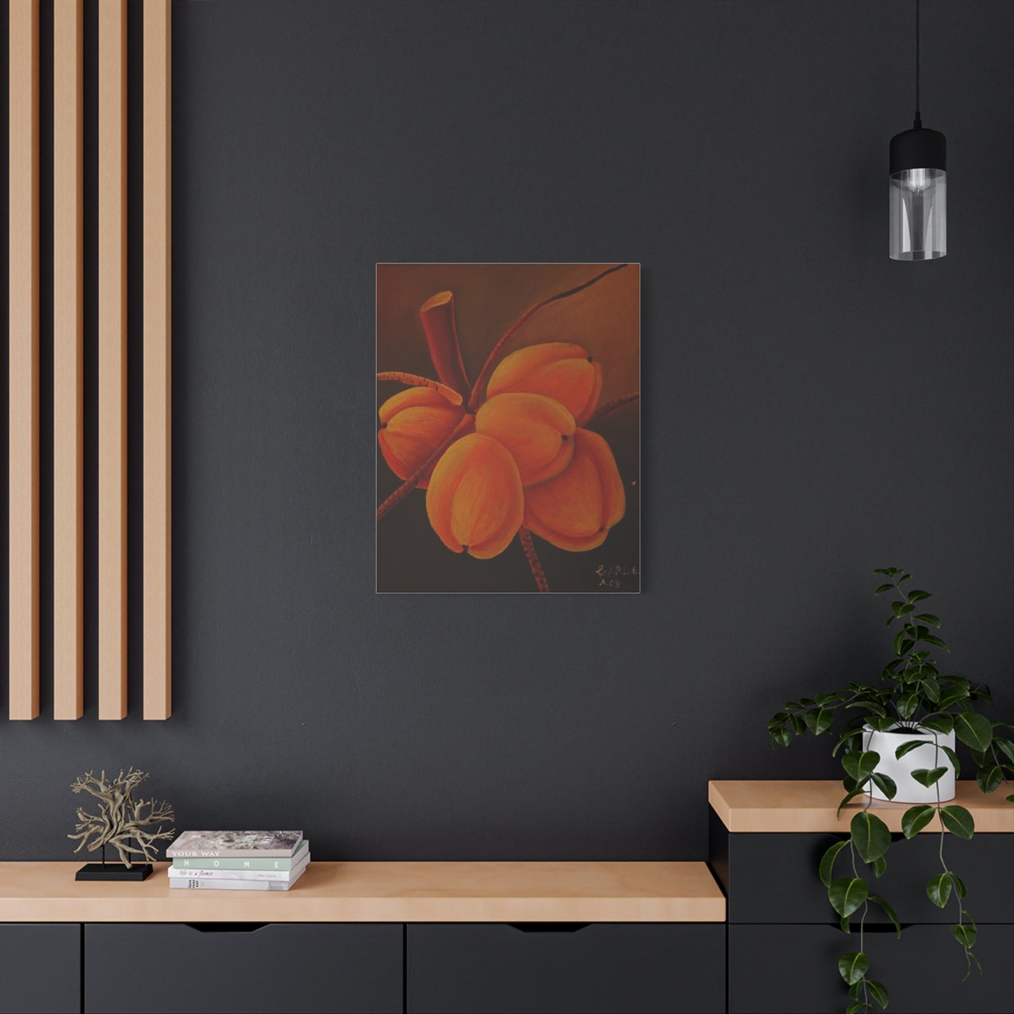 Canvas Print - Tropical Fruit Coconut Design