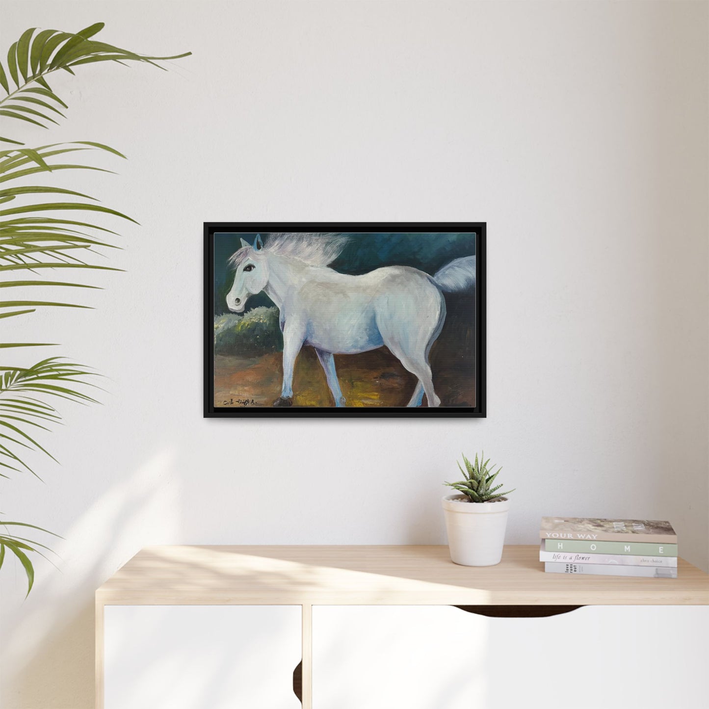 Canvas Horse Art