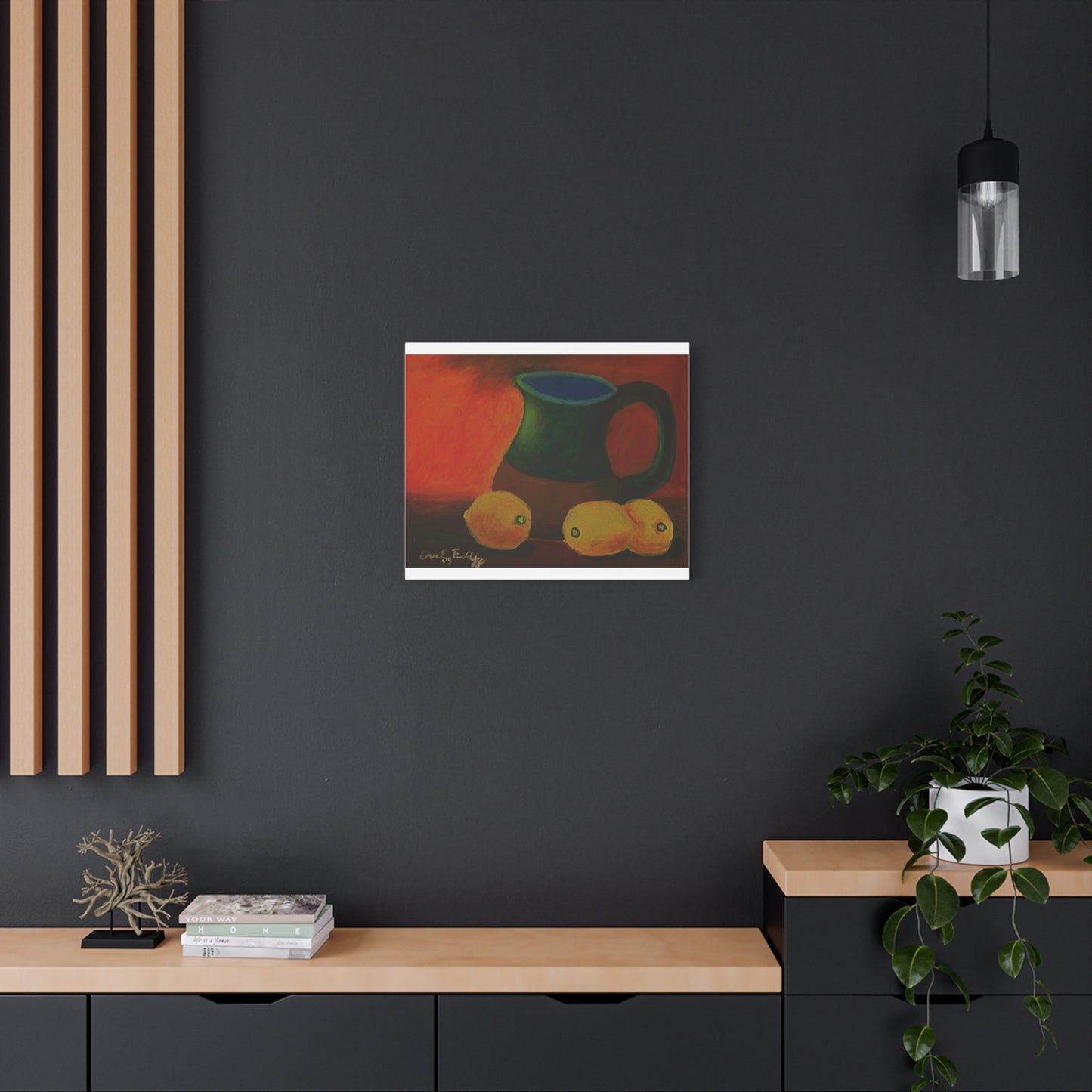 Canvas Print Tropical Lemon