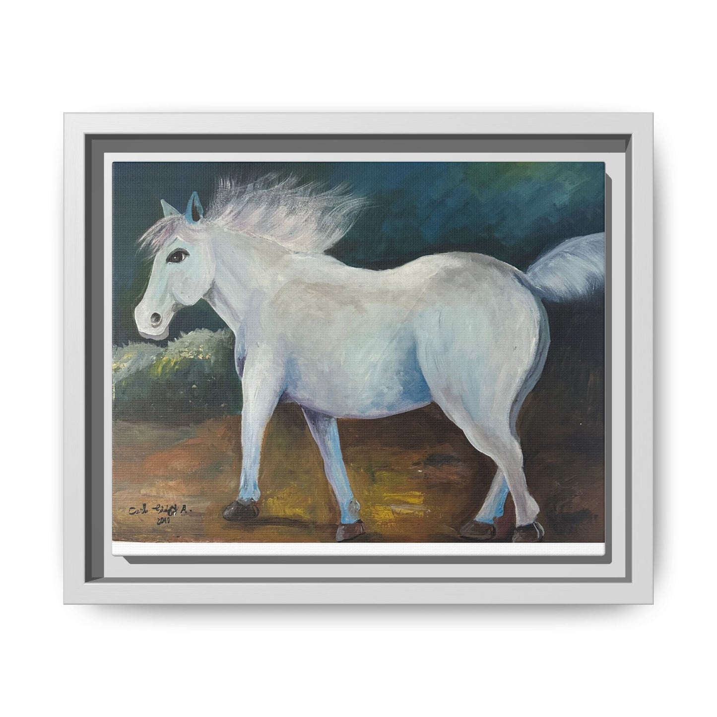 Canvas Horse Art