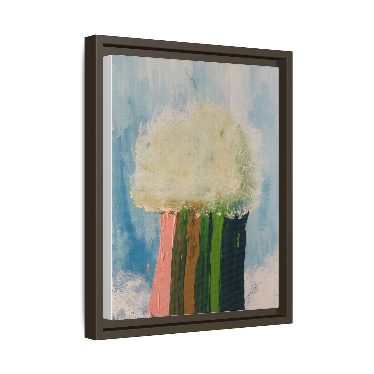 Canvas Wall Art - Cloud Dropping Rainbow