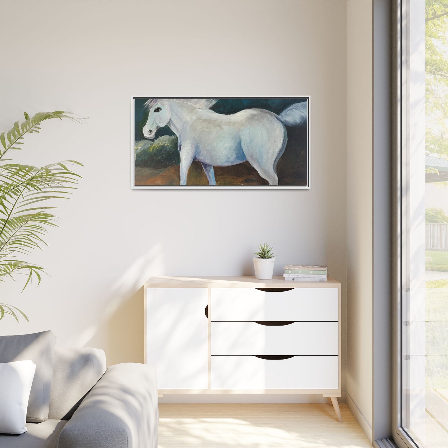Canvas Horse Art