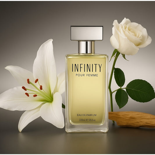 Eau de Parfum for Women – Floral Scent with Bergamot, White Rose & Amber