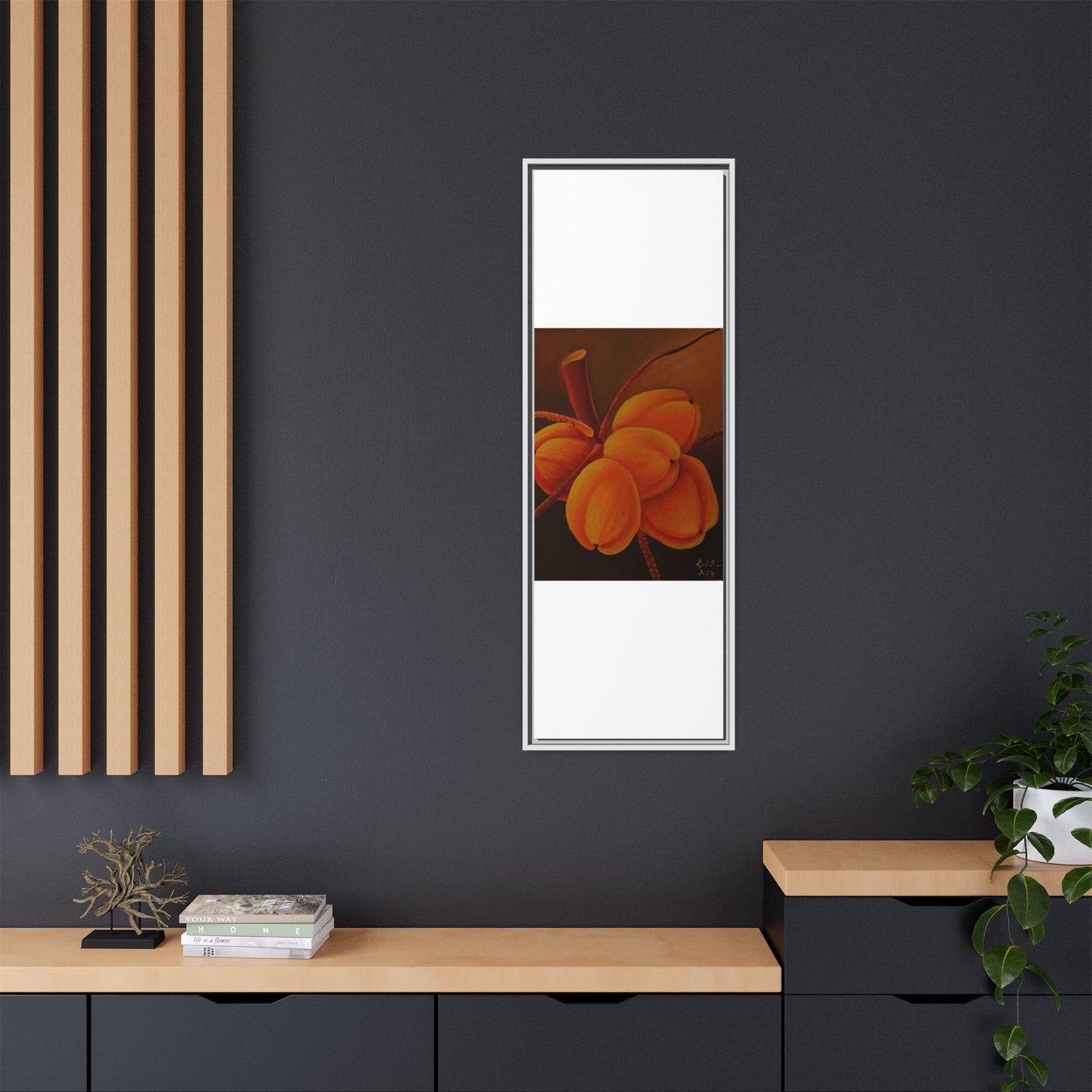 Matte Canvas, Framed (Multi-color)