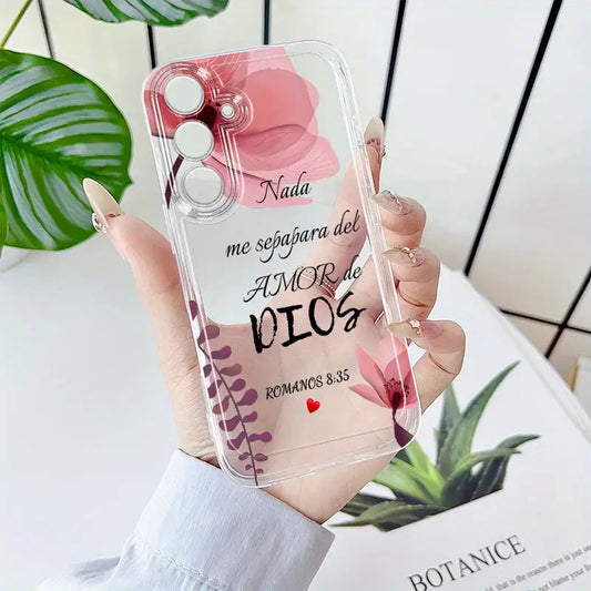 🎨 Cartoon Print Transparent Phone Case: Stylish, Durable Soft TPU Shell with Camera Protection for Samsung Galaxy A & S Series