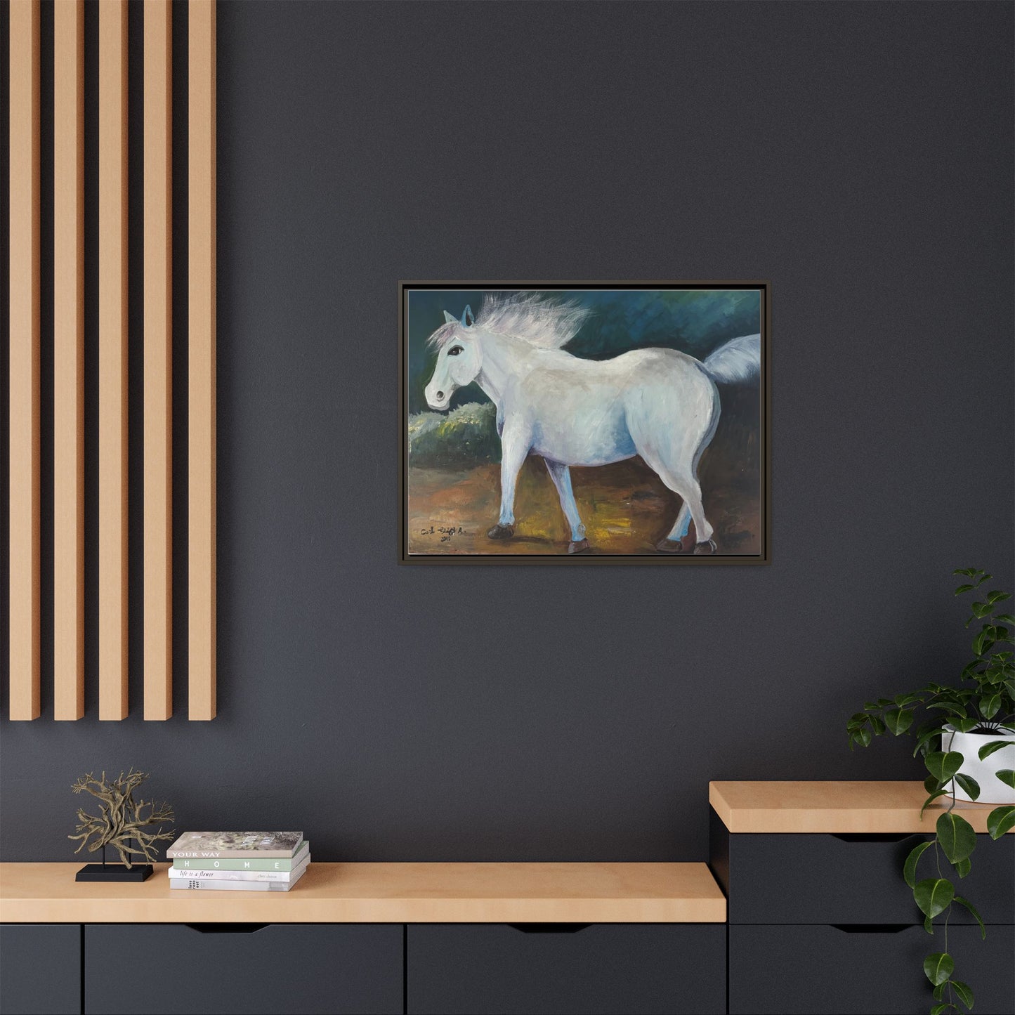 Canvas Horse Art