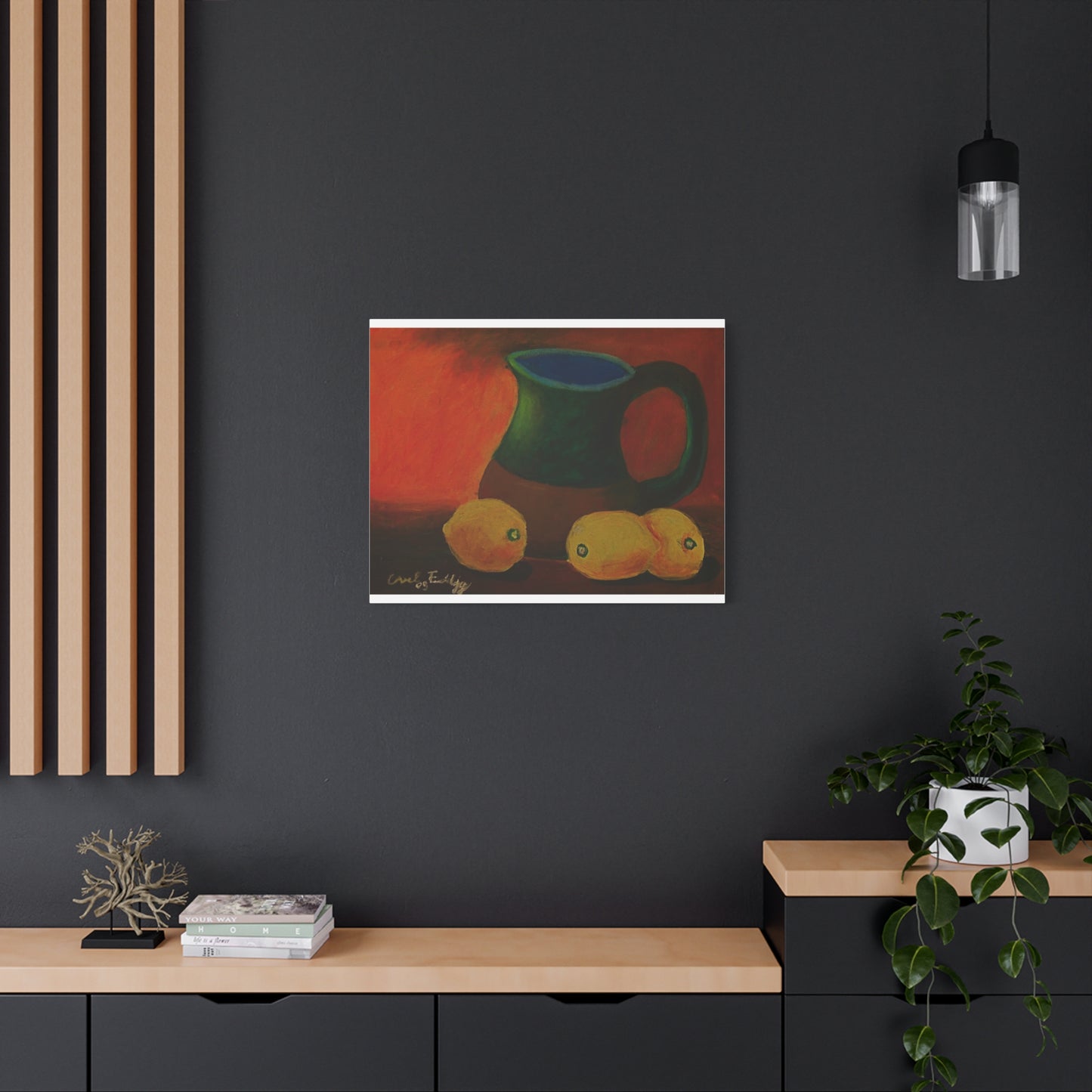 Canvas Print Tropical Lemon