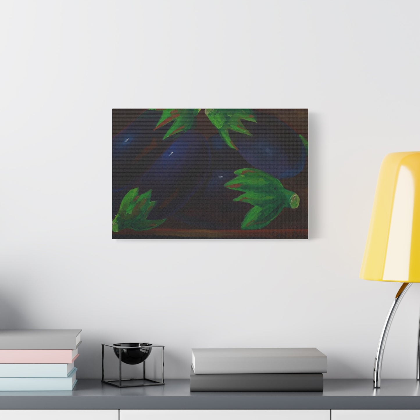 Canvas Print - Eggplant Design