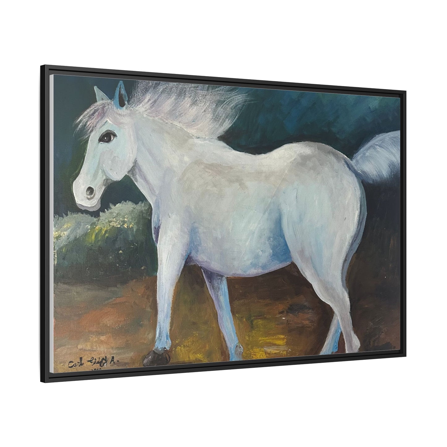 Canvas Horse Art