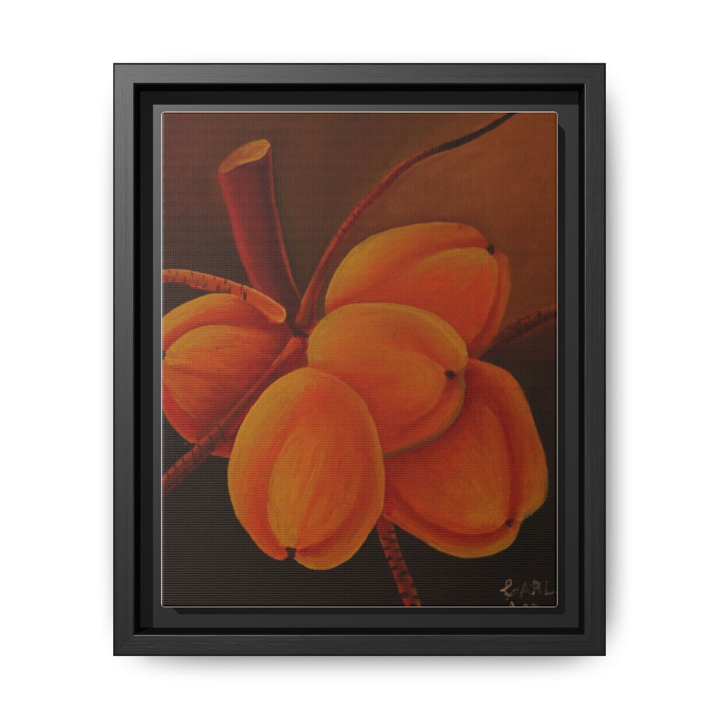 Matte Canvas, Framed (Multi-color)
