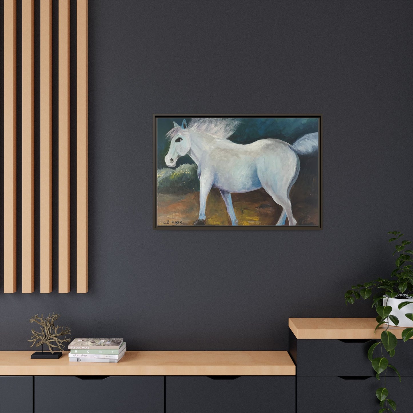 Canvas Horse Art