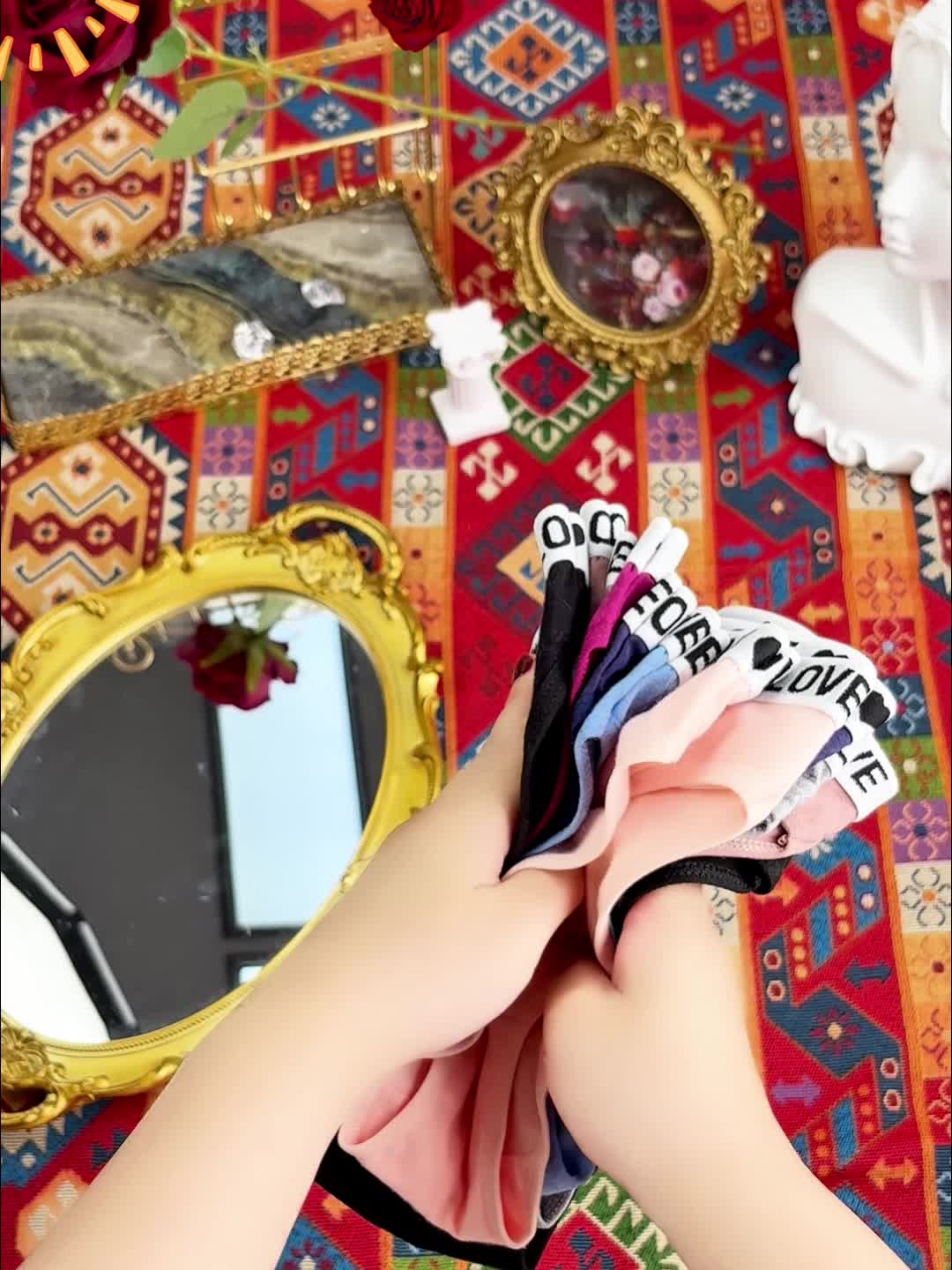 12-Pack Mixed Color Women's Sports Underwear - Soft, Breathable, and Elastic Daily Wear