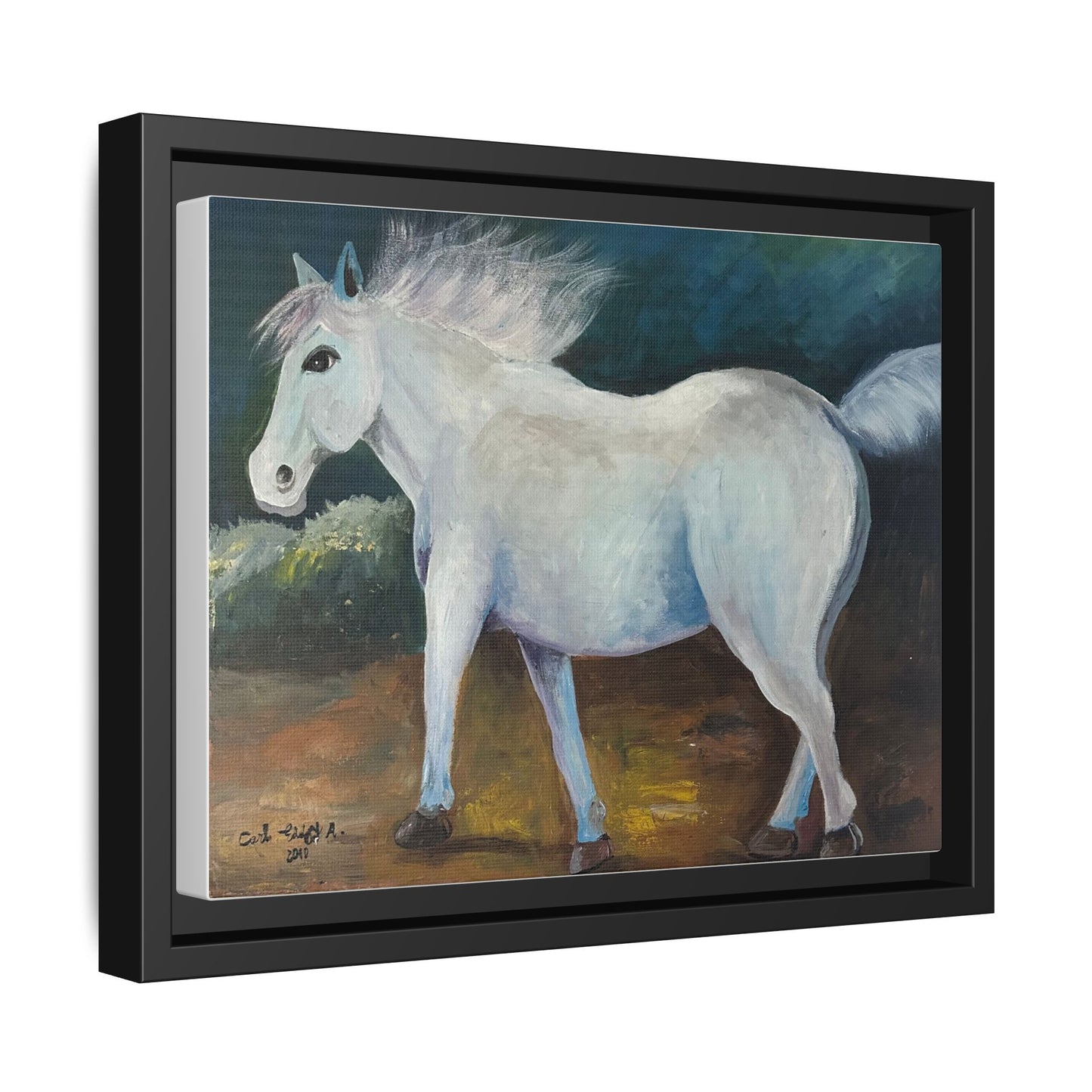 Canvas Horse Art