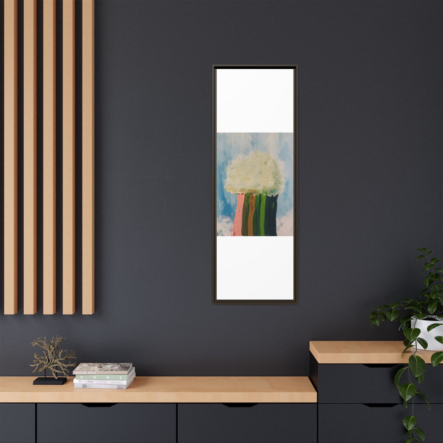 Canvas Wall Art - Cloud Dropping Rainbow