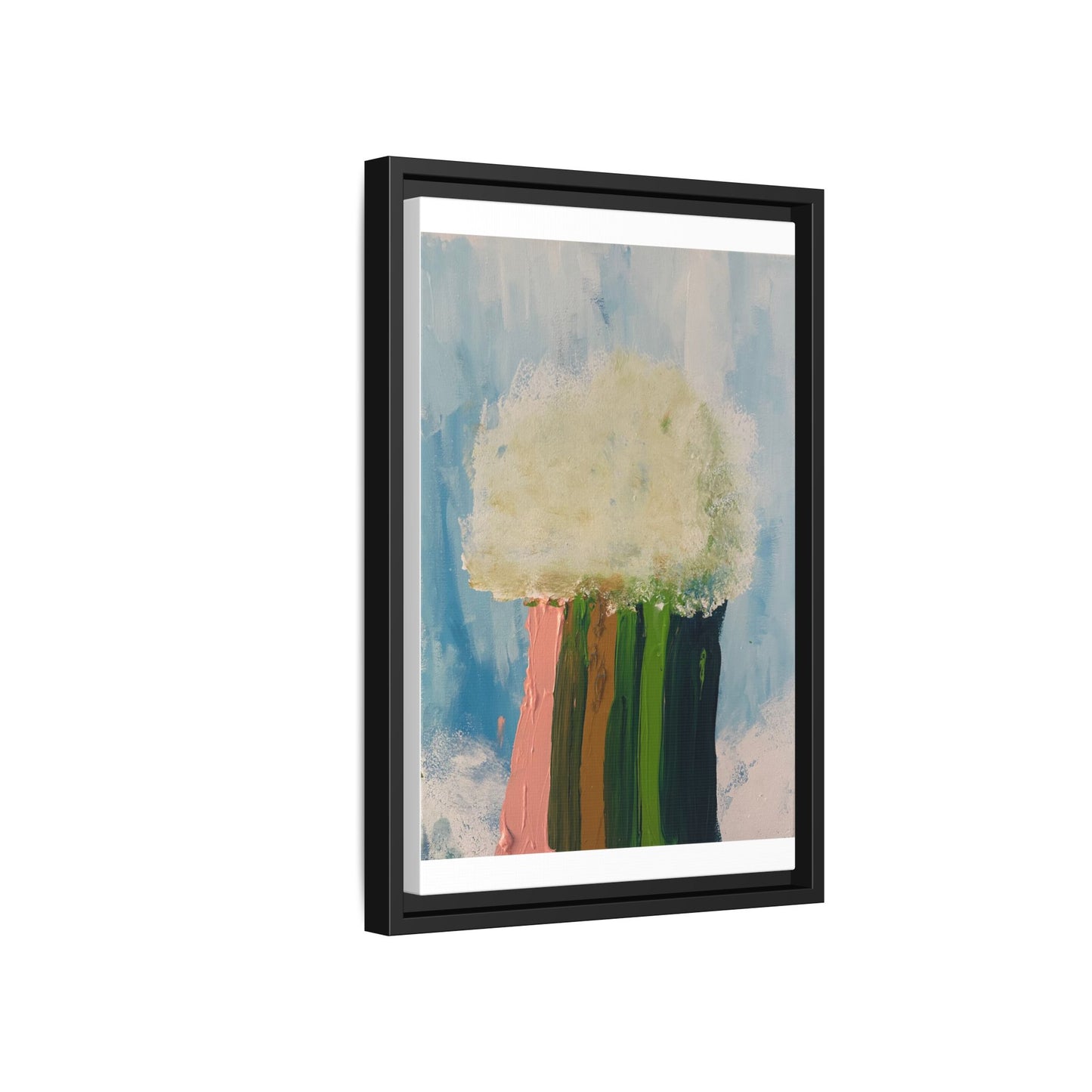 Canvas Wall Art - Cloud Dropping Rainbow
