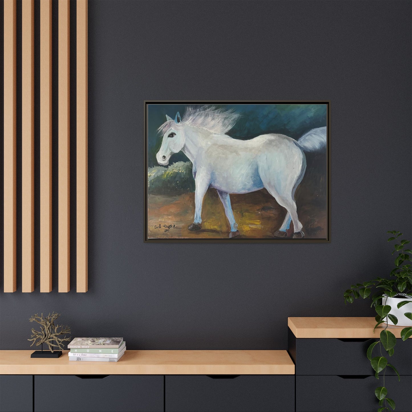 Canvas Horse Art