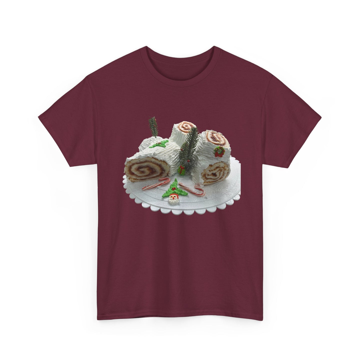 Festive Foodie Unisex Heavy Cotton Tee, Culinary Gift, Baking Lover Shirt, Holiday Apparel, Fun Food Print Top