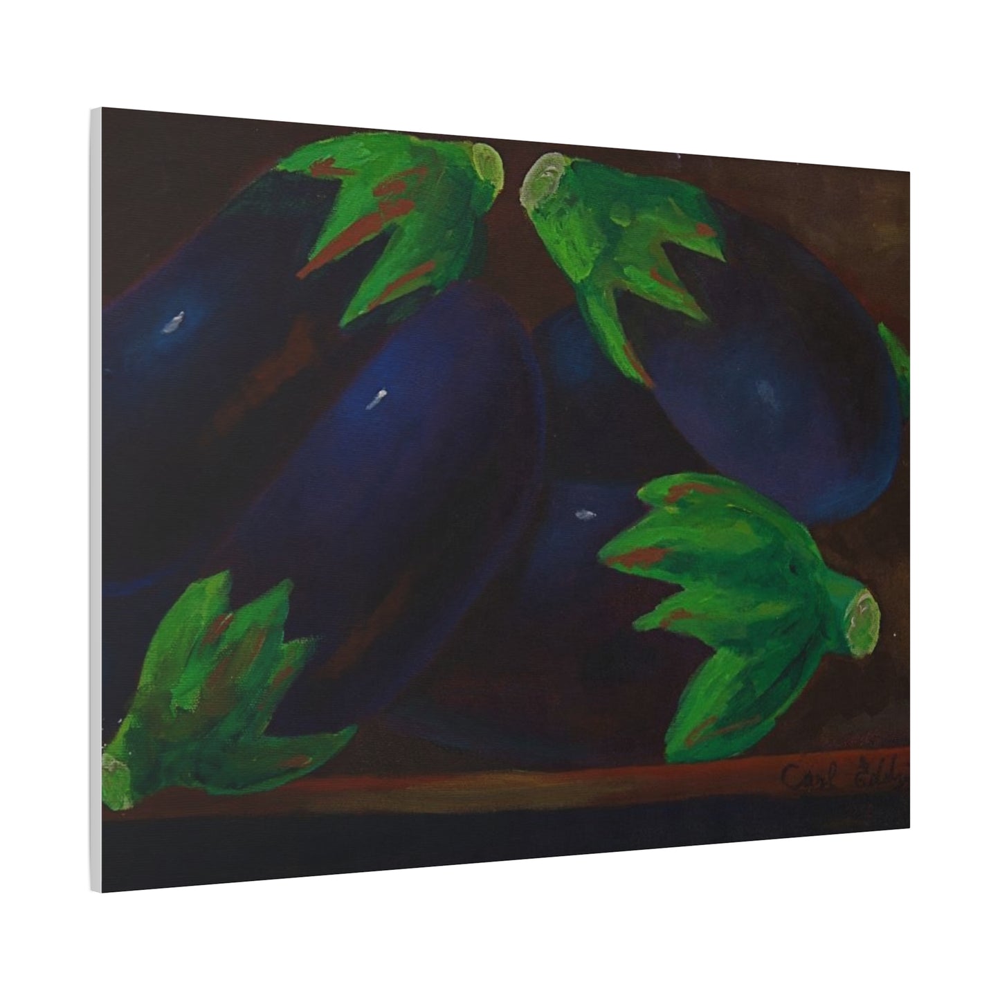 Canvas Print - Eggplant Design