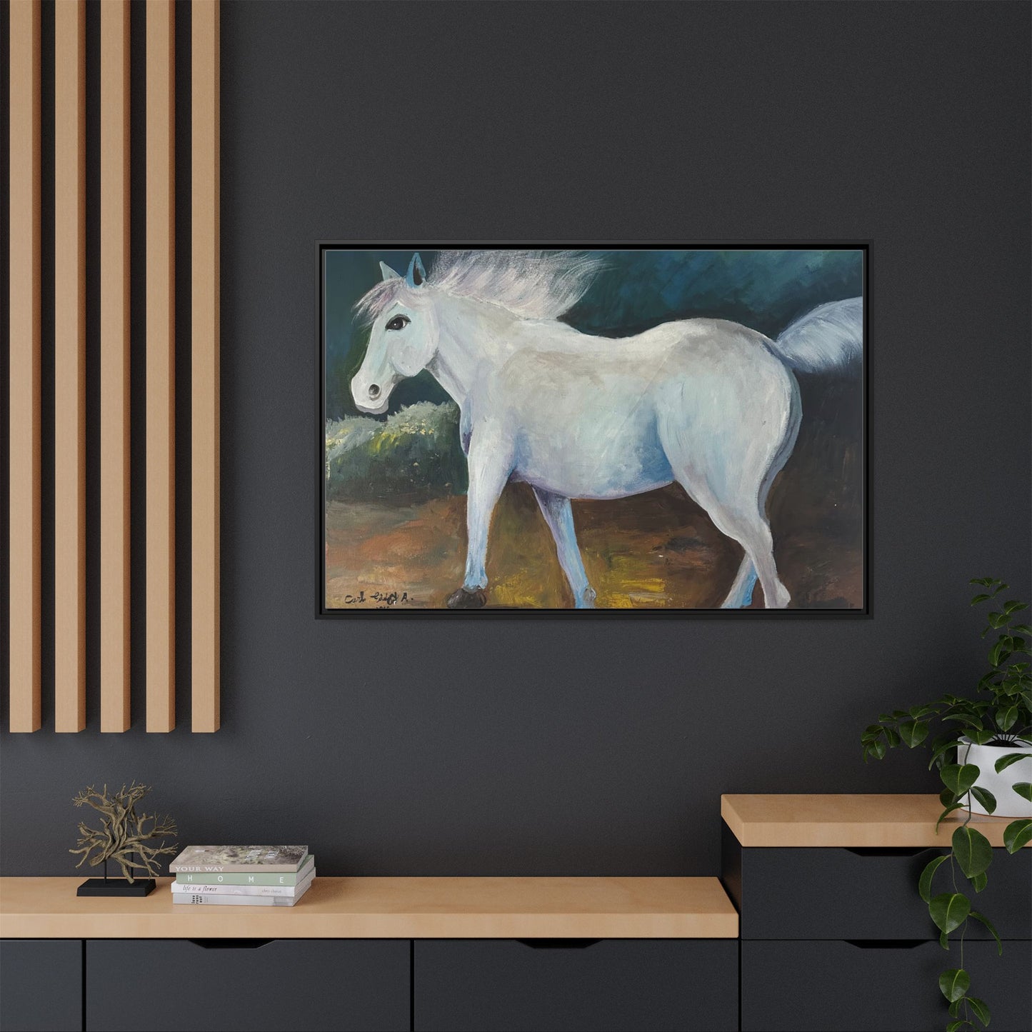 Canvas Horse Art