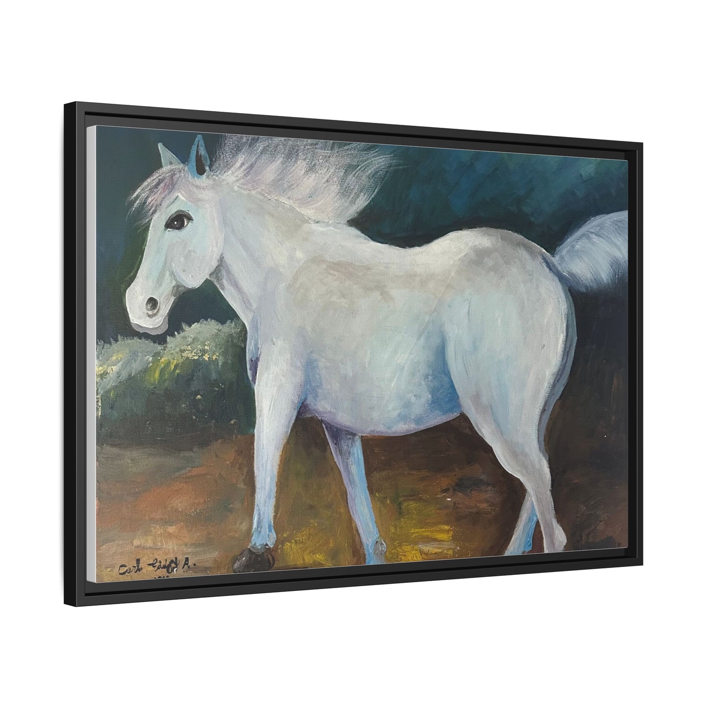 Canvas Horse Art