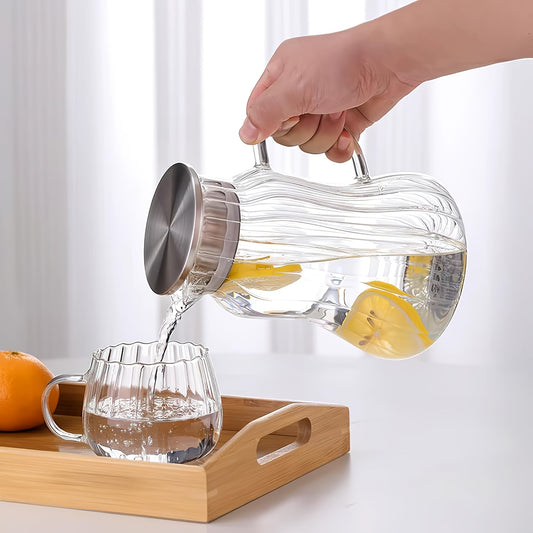 Pumpkin Shaped Glass Coffee Mug, 15.5oz Heat-Resistant Borosilicate Glass Cup