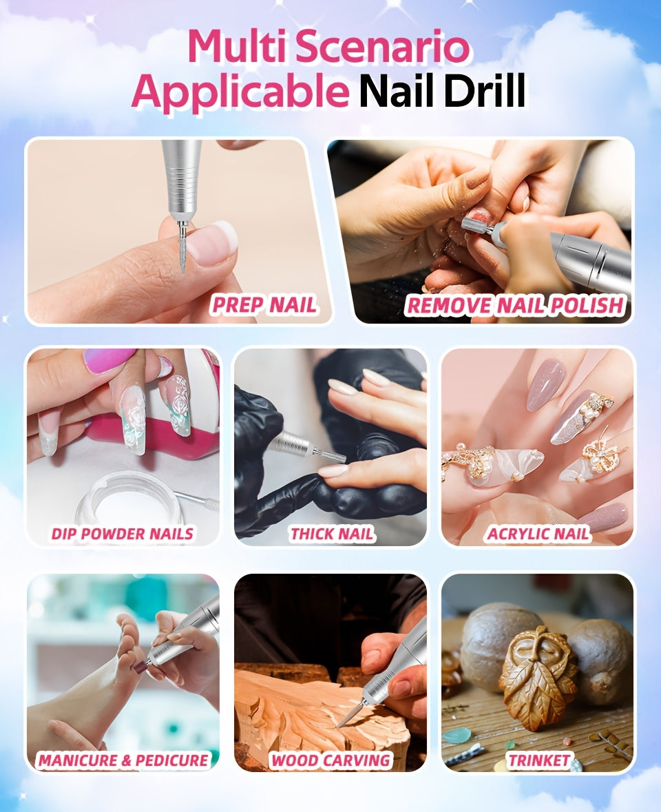 Professional Electric Nail Drill Machine (45000RPM)