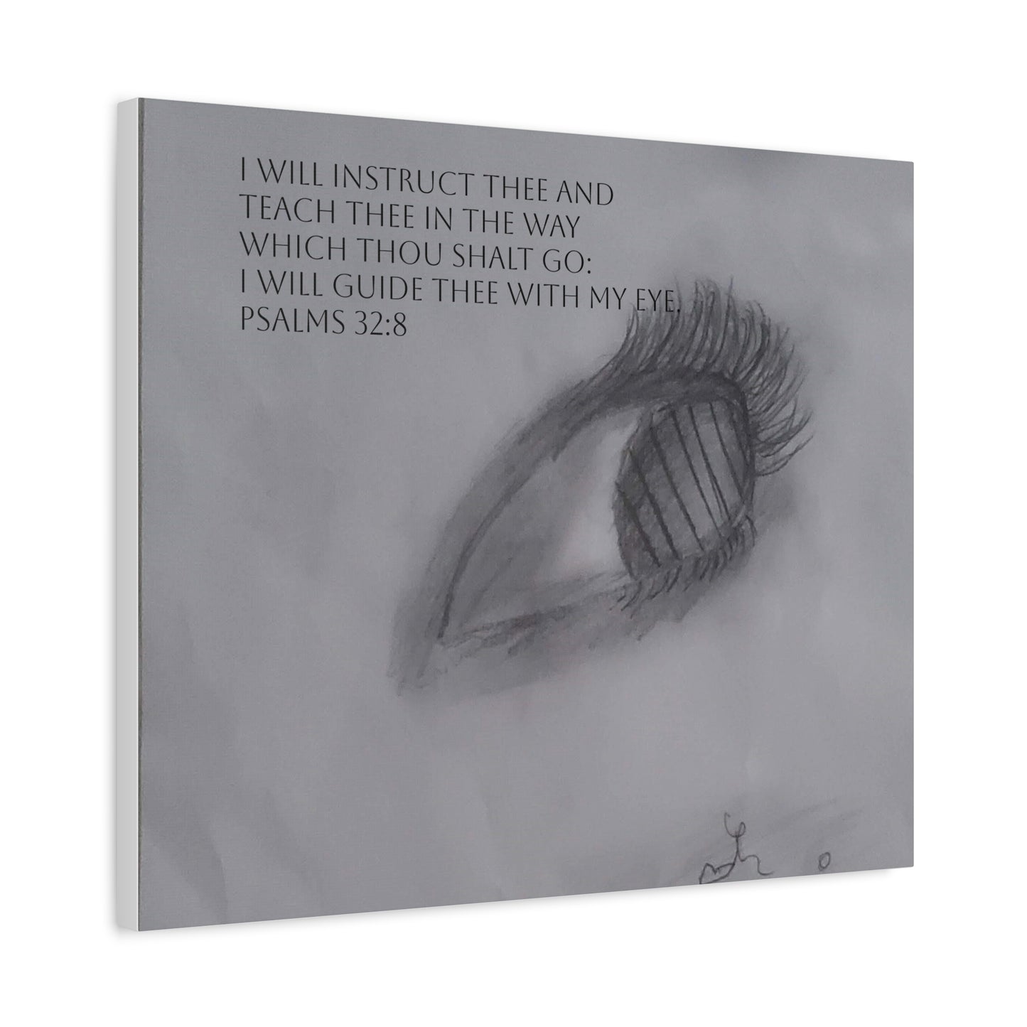 Canvas Wall Art - Jesus is Watching on Us