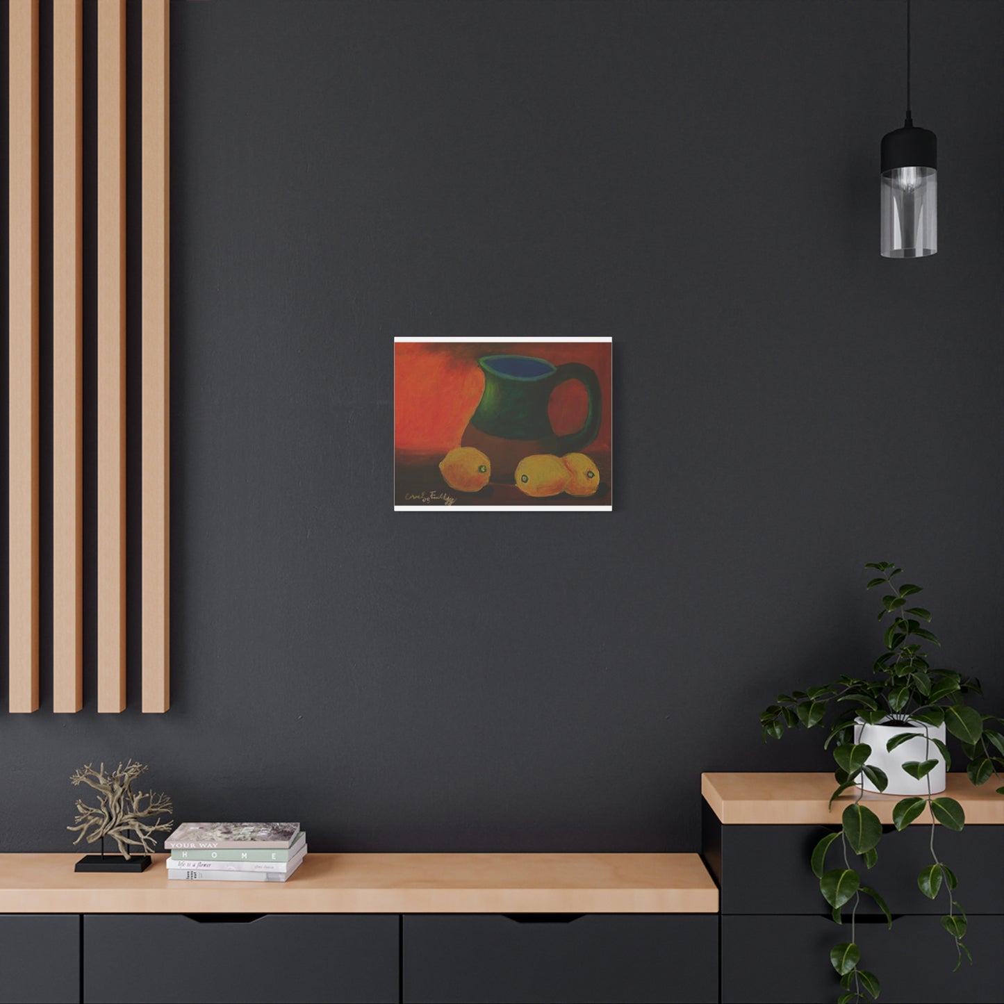Canvas Print Tropical Lemon
