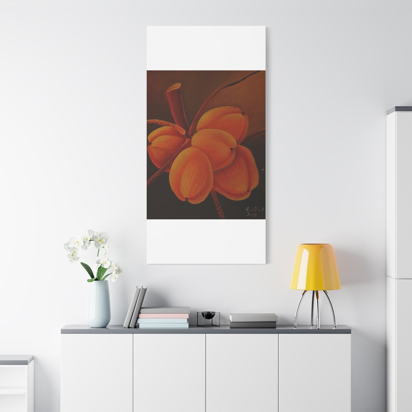 Canvas Print - Tropical Fruit Coconut Design