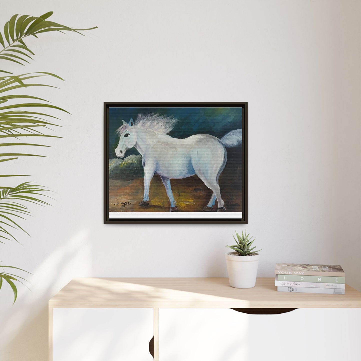 Canvas Horse Art
